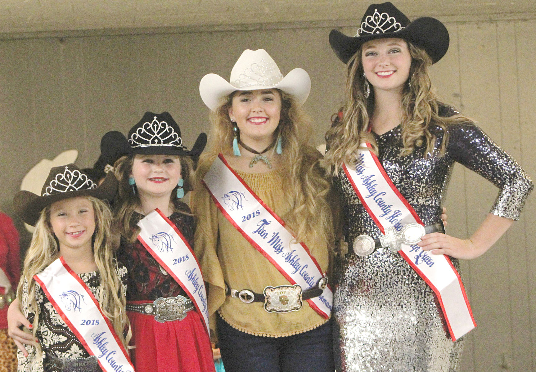 Ashley County Horsemanship Pageant winners
